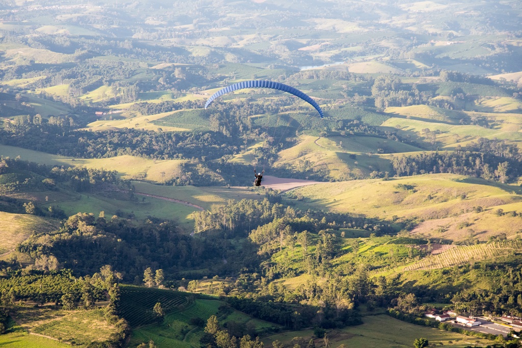 Vista da Rampa de Voo Livre
