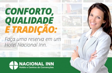 Conhecer o Brasil é mais fácil com a Nacional Inn Hotéis!