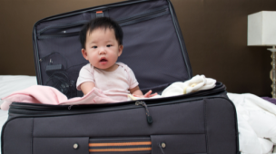 O que levar em viagens com bebê