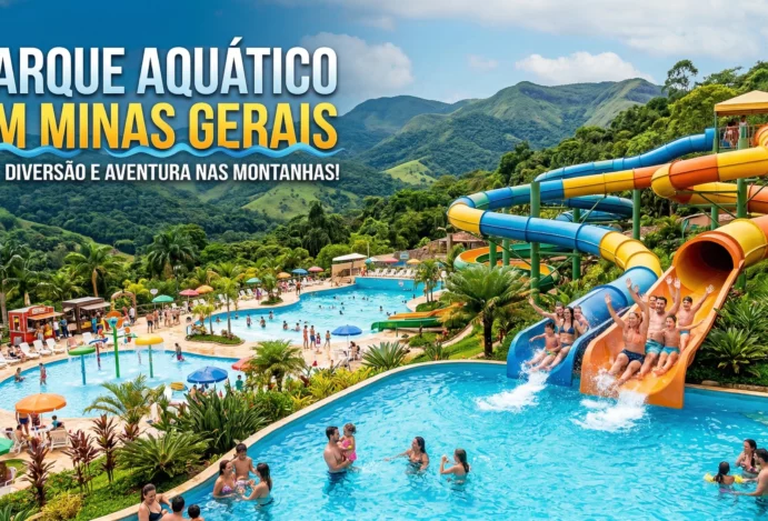 Parque aquático em Minas Gerais