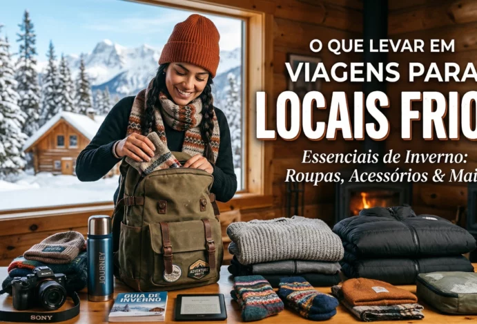 O que levar em viagens para locais frios