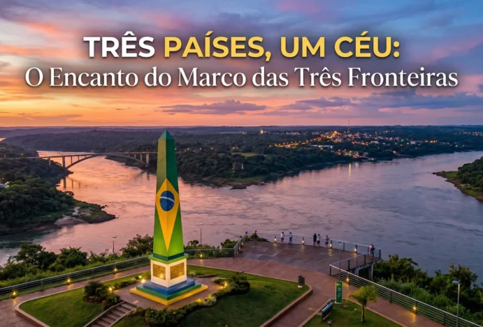Três Países, Um Céu: O Encanto do Marco das Três Fronteiras