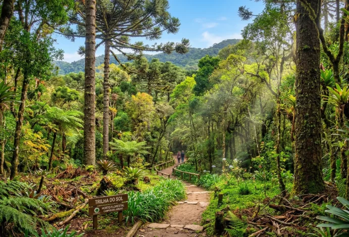 Tapeçaria Verde: As Cores e Texturas do Horto Florestal de Campos do Jordão