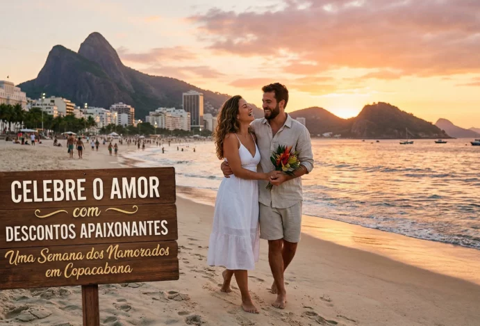 Celebre o Amor com Descontos Apaixonantes: Uma Semana dos Namorados em Copacabana