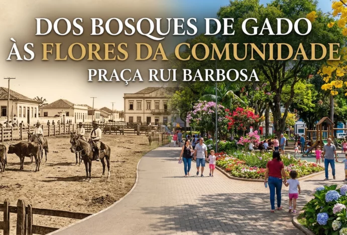 Dos Bosques de Gado às Flores da Comunidade: Praça Rui Barbosa