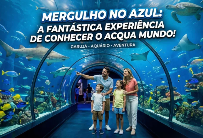 Mergulho no Azul: A Fantástica Experiência de Conhecer o Acqua Mundo!