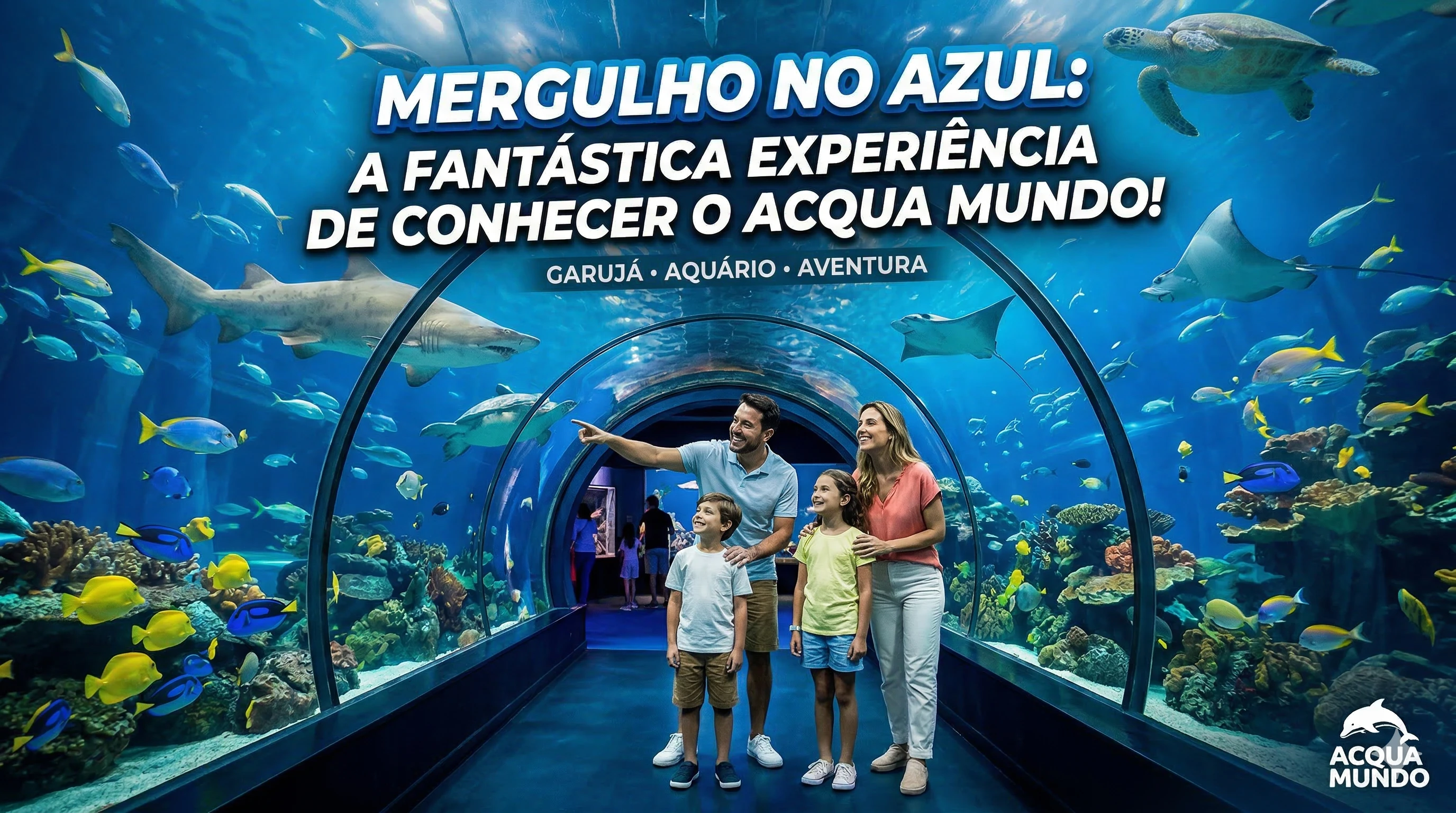 Mergulho no Azul: A Fantástica Experiência de Conhecer o Acqua Mundo!