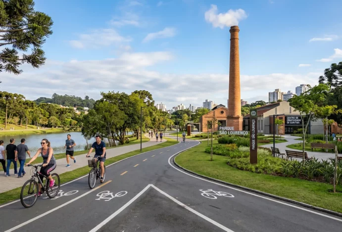 Da Chaminé à Ciclovia: O Renascimento do Parque São Lourenço
