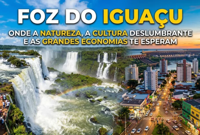 Foz do Iguaçu: Onde a Natureza, a Cultura Deslumbrante e as Grandes Economias te Esperam