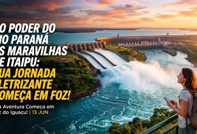 Do Poder do Rio Paraná às Maravilhas de Itaipu: Sua Jornada Eletrizante Começa em Foz!