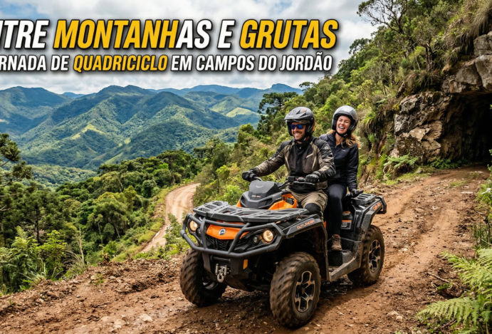 Entre Montanhas e Grutas: A Jornada de Quadriciclo em Campos do Jordão