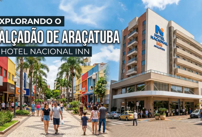 Explorando o Calçadão de Araçatuba e o Hotel Nacional Inn