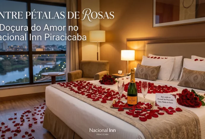 Entre Pétalas de Rosas: A Doçura do Amor no Nacional Inn Piracicaba