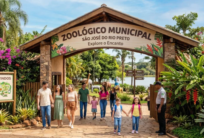 Explore o Encanto do Zoológico Municipal em São José do Rio Preto