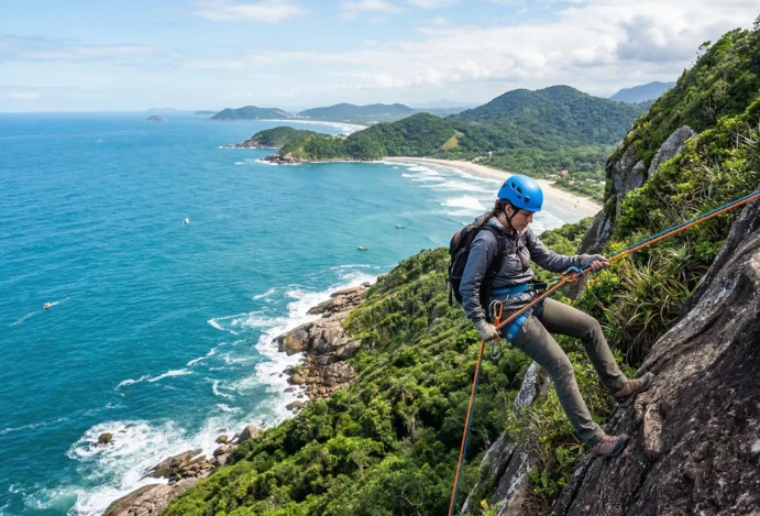 Rapel no Guarujá: Uma Aventura Além das Praias e Trilhas