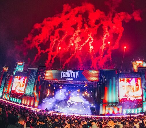 Curitiba Country Festival: palco gigante, emoção maior ainda