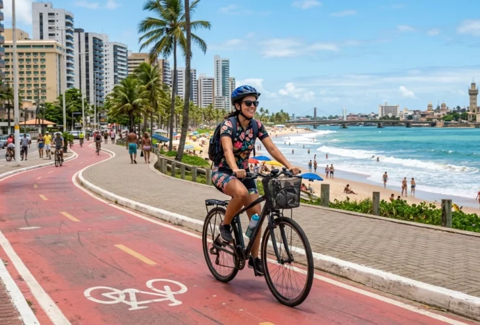 Recife sobre duas rodas: como aproveitar a cidade de bike saindo de Boa Viagem