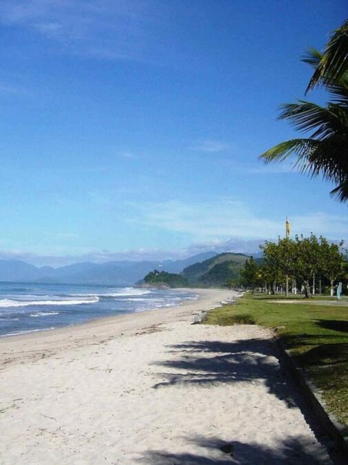 Praia de Mambucaba em Angra dos Reis..