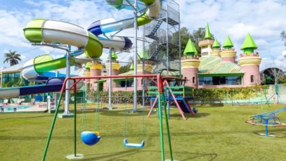Quando o resort já vem com parque de diversão incluso