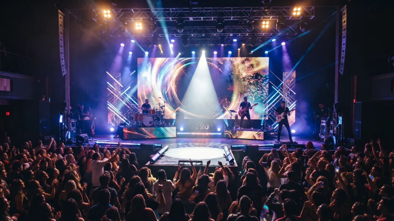 Um palco, um show e uma nova cara pra tudo