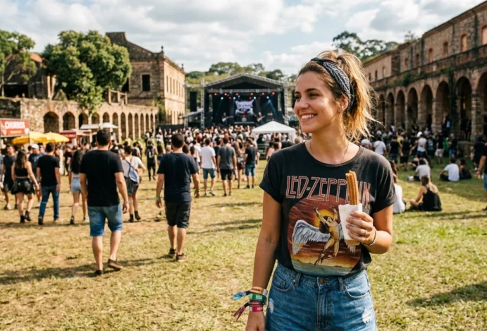 Festival Crossroads: rock na grama, churros na mão e história na memória
