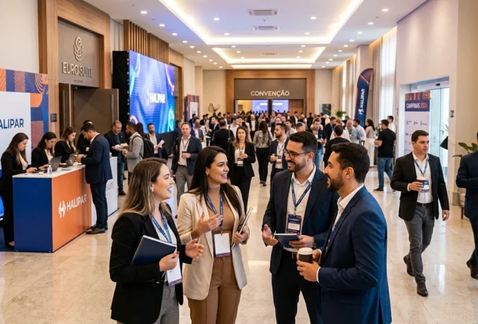 Convenção Halipar em Campinas: imersão em negócios e conforto no Euro Suite Campinas Convenção Halipar em Campinas: imersão em negócios e conforto no Euro Suite Campinas