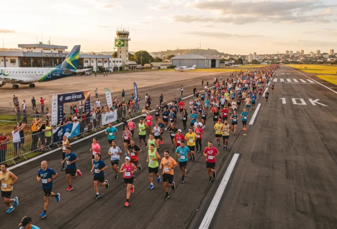 Aero Run 2025 em Franca: A Corrida Mais Emocionante do Ano no Aeroporto