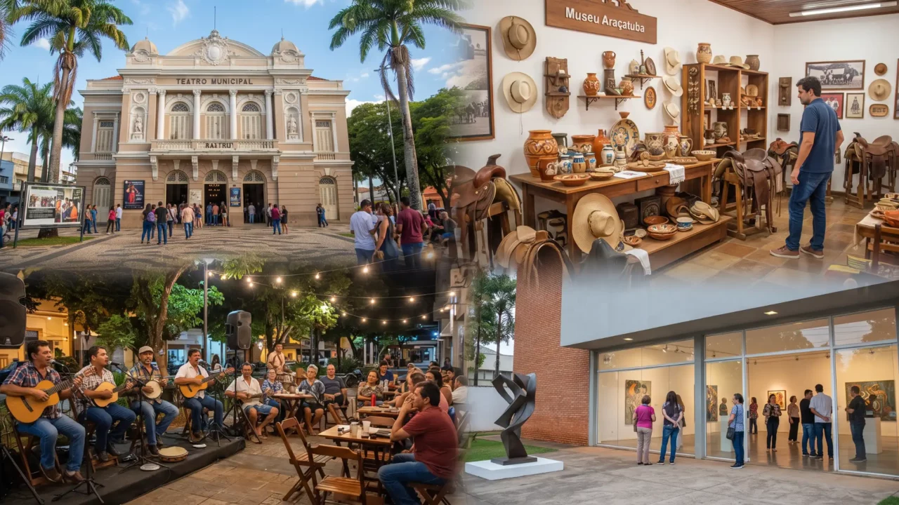 Roteiro cultural em Araçatuba