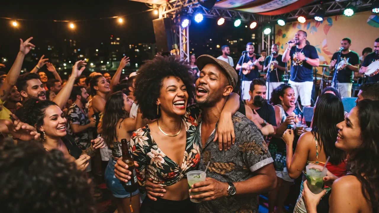 Um encontro inesquecível ao som do melhor pagode Um encontro inesquecível ao som do melhor pagode