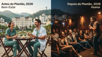 Stand Up Antes e Depois do Plantão em Poços de Caldas: guia completo para viver o humor, o bem-estar e a hospitalidade mineira em 2026