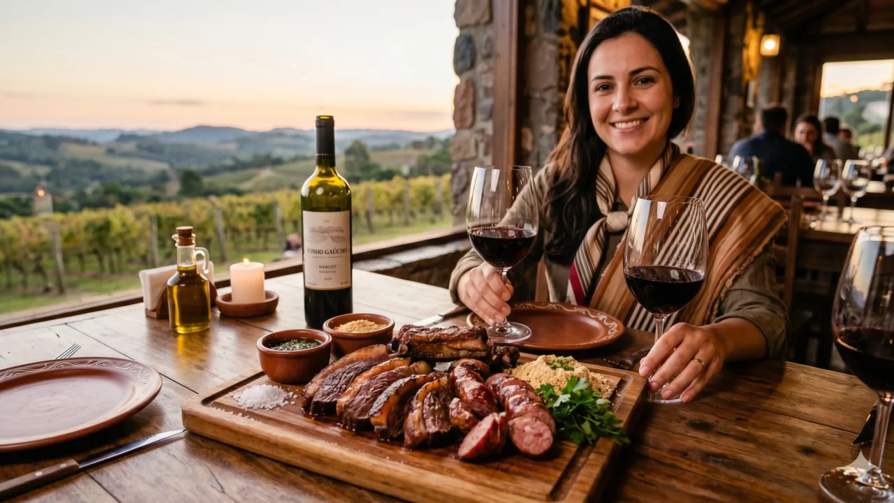 Gastronomia gaúcha e harmonização