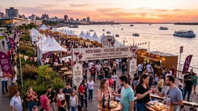 Rota Rara – Festival de Vinhos 3ª Edição 2026 Porto Alegre: o grande encontro da enogastronomia gaúcha na Orla do Guaíba