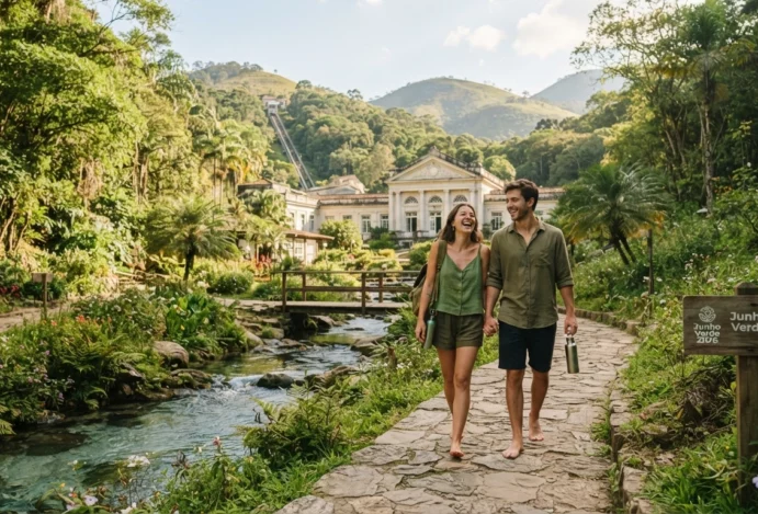 Junho Verde 2026 em Poços de Caldas: turismo sustentável, águas termais e uma viagem que respira natureza