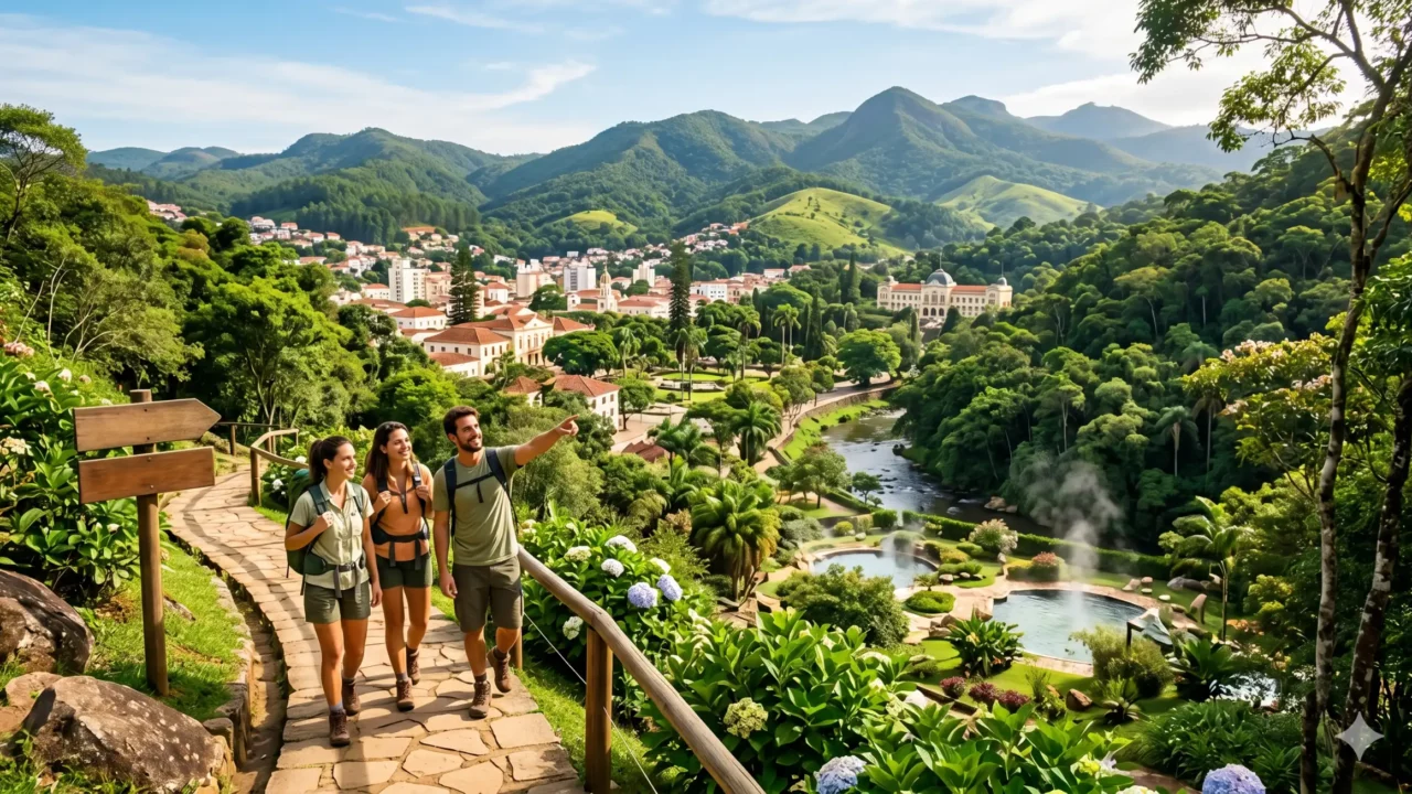 Junho Verde 2026 em Poços de Caldas: turismo sustentável, águas termais e uma viagem que respira natureza