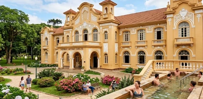 Thermas Antônio Carlos em Poços de Caldas2 águas termais, história e bem-estar no coração da cidade