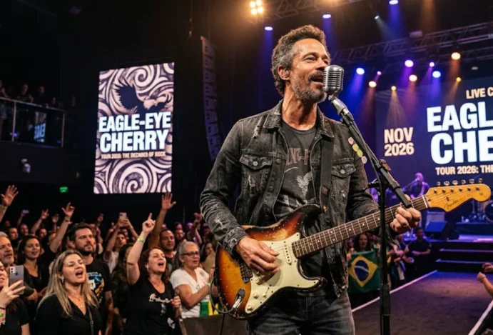 Eagle-Eye Cherry em Curitiba: o rock que atravessa décadas chega à Live Curitiba em 2026