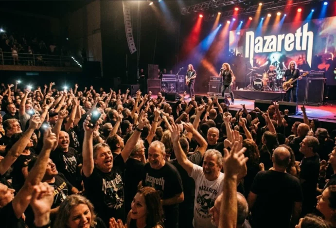 Nazareth em Porto Alegre: o rock que atravessou décadas ainda sabe fazer uma cidade vibrar