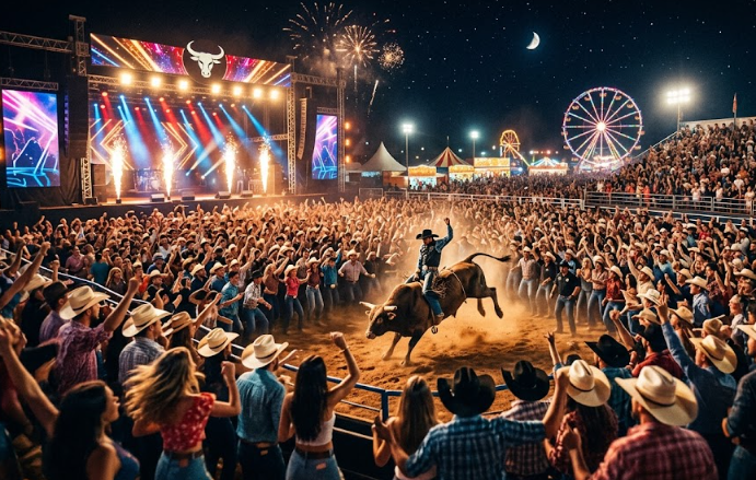 Imagem relacionada a: São Carlos Rodeio Fest 2026: quatro noites para quem não aceita ficar parado