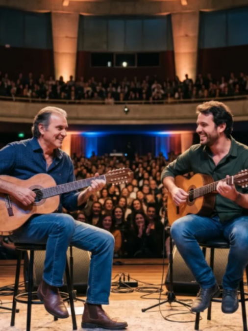 Pai, filho e viola no Teatro Positivo: Curitiba recebe Almir e Gabriel Sater em junho