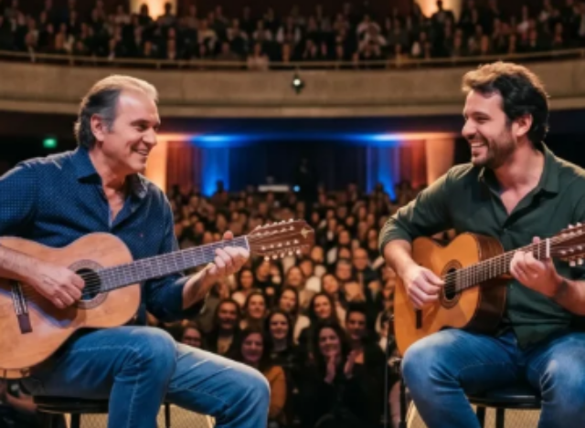 Pai, filho e viola no Teatro Positivo: Curitiba recebe Almir e Gabriel Sater em junho