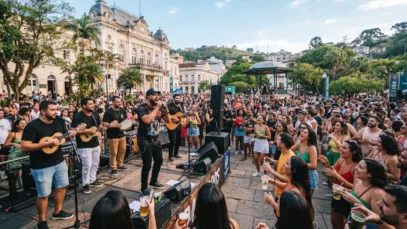 Menos é Mais em Poços de Caldas 2026: pagode, cidade e um fim de semana que começa antes do palco