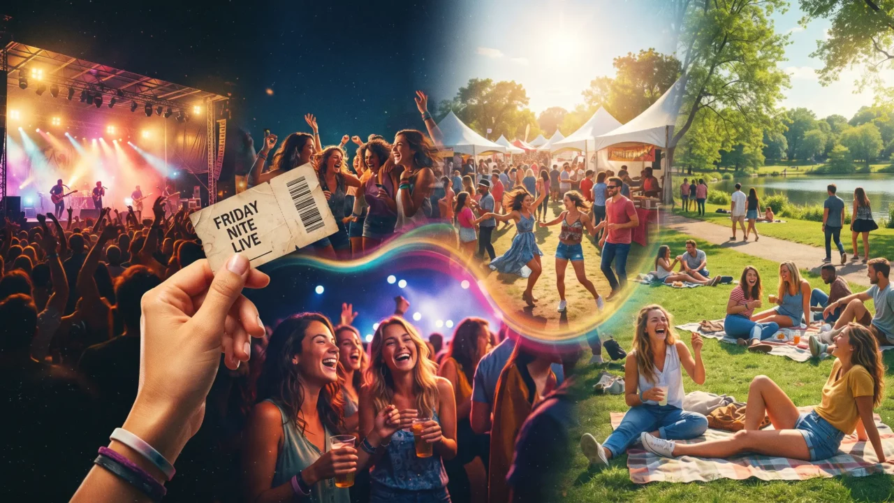 Um ingresso para sexta pode ocupar o fim de semana inteiro