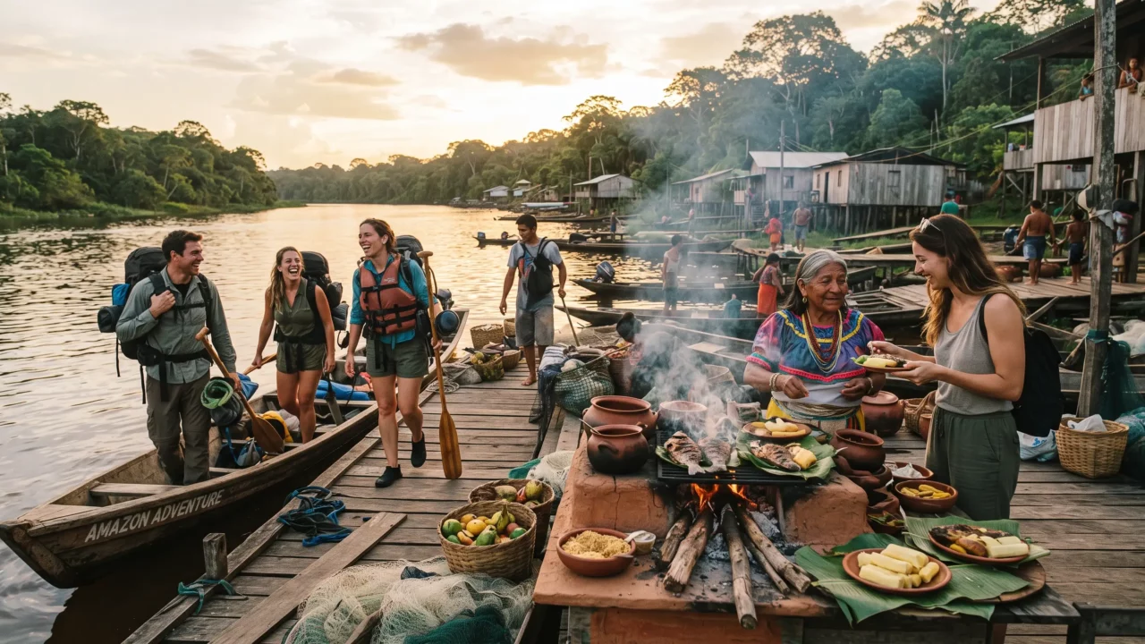 Aventura, gastronomia e cultura ribeirinha na mesma viagem Aventura, gastronomia e cultura ribeirinha na mesma viagem