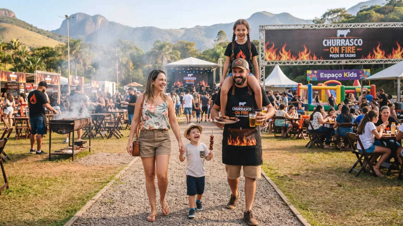Crianças podem entrar no Churrasco On Fire em Poços de Caldas?