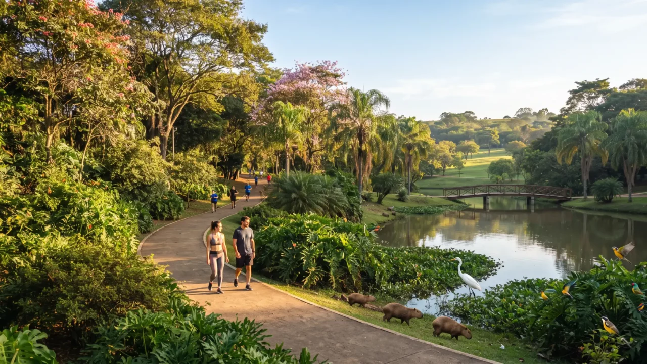 Dia 2 pela manhã: natureza, fauna e os melhores parques de Ribeirão Preto