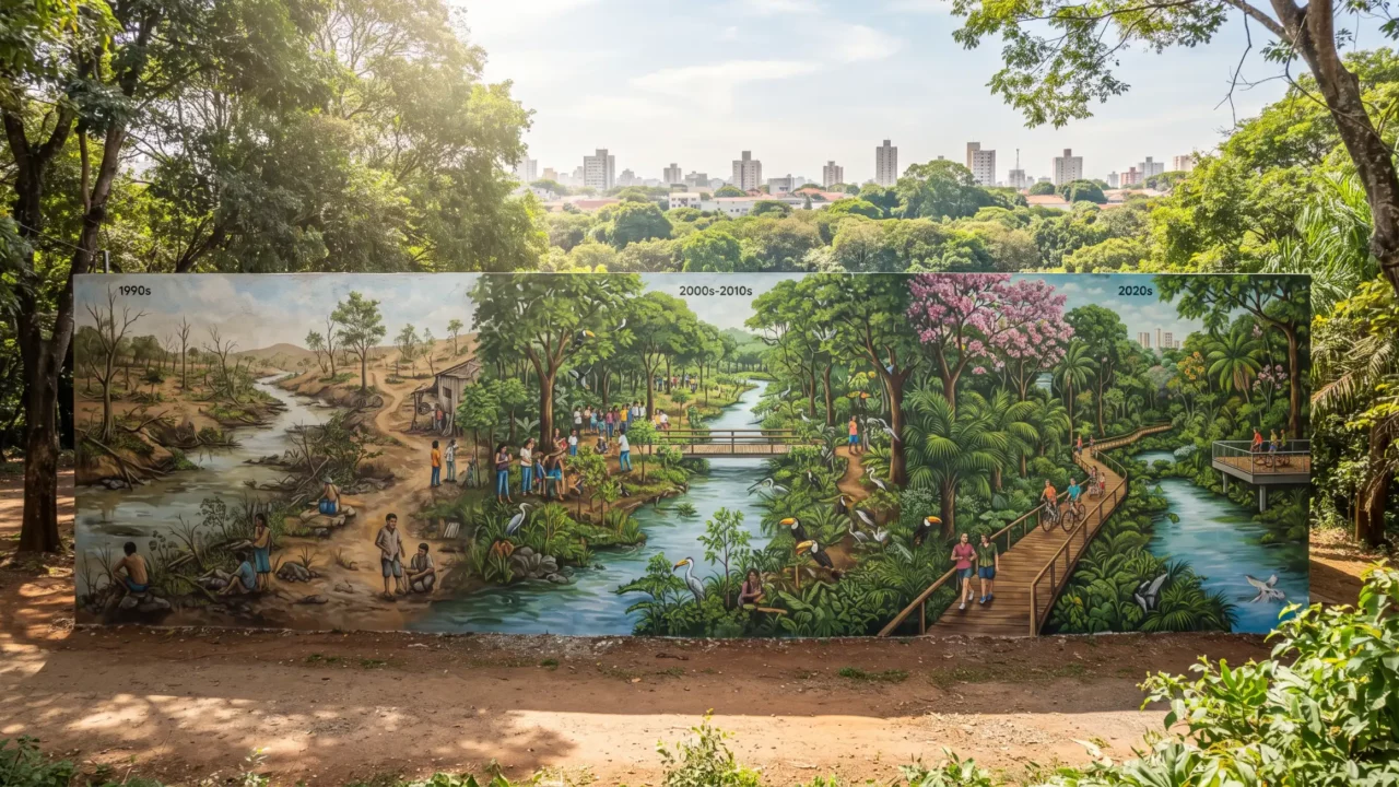 A história ambiental e urbana do Parque Ecológico do Baguaçu