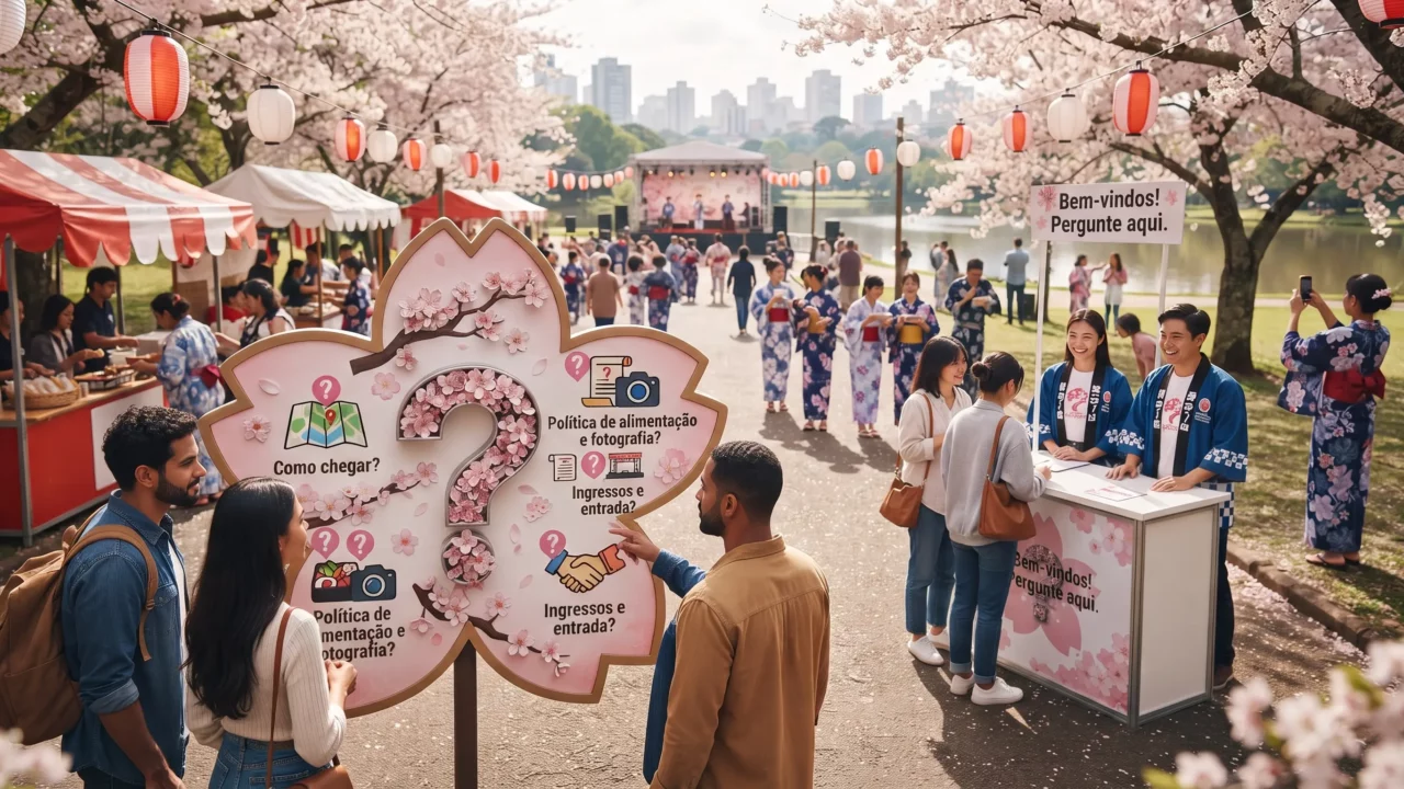 Perguntas frequentes sobre o Haru Matsuri Curitiba 2026