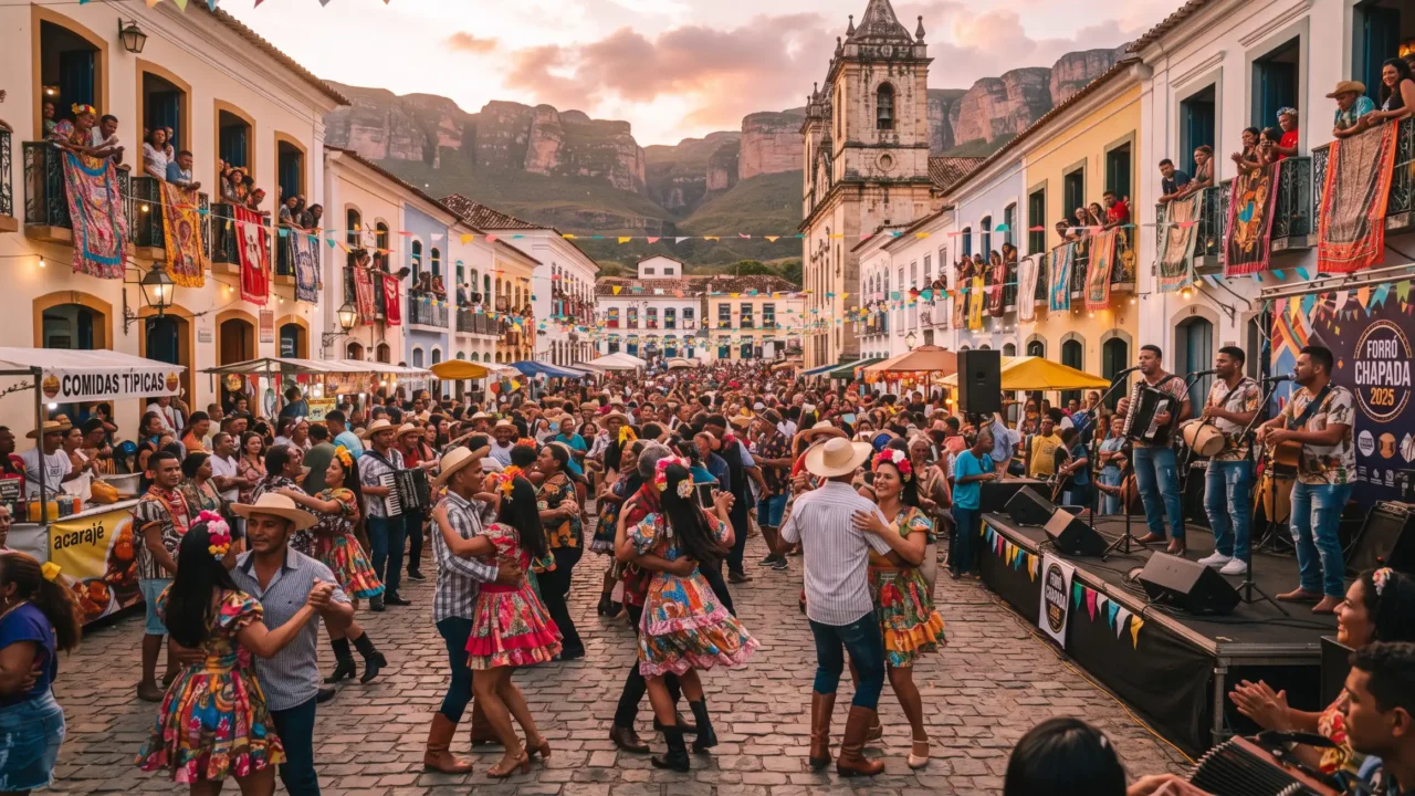 Festival de Forró da Chapada 2026: quatro dias em que o forró muda a rotina da cidade