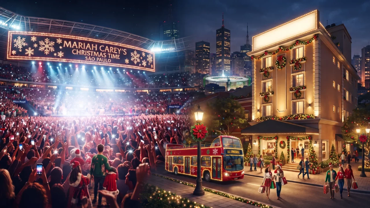 Mariah Carey’s Christmas Time em São Paulo: guia para o show e hospedagem no Dan Inn Higienópolis