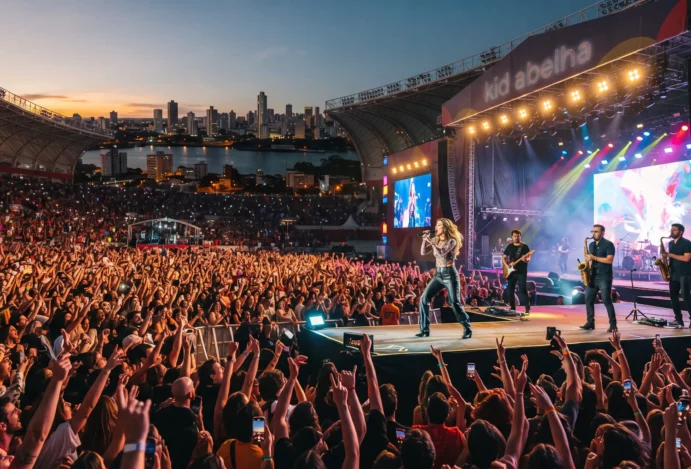 Kid Abelha em Porto Alegre 2026: show no Beira-Rio